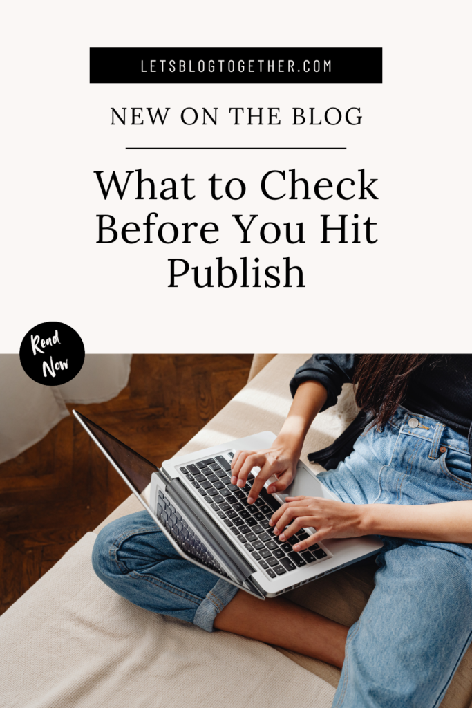 blog SEO checklist